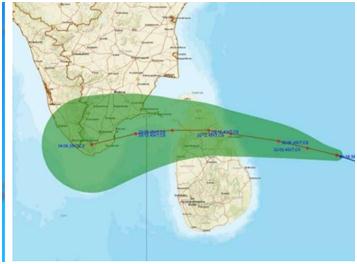 Why Cyclone Burevi isn’t as strong as Cyclone Nivar